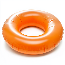 orange floatie